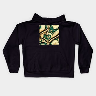 Art Nouveau floral pattern, model 16 Kids Hoodie